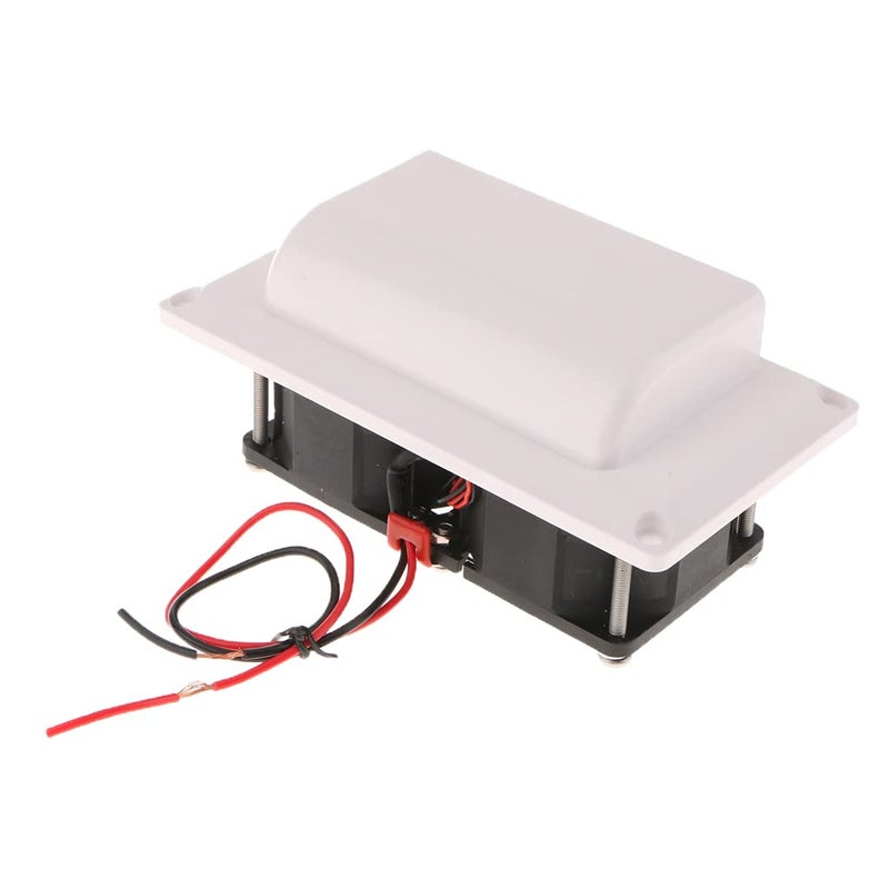 Maso Exhaust Fan, 12V RV Side Vent Fan, Air Vent Ventilation Fan Plastic Exhaust Fan for RV Motorhome Caravan Camper Boat Marine Yacht (White) - Image 3